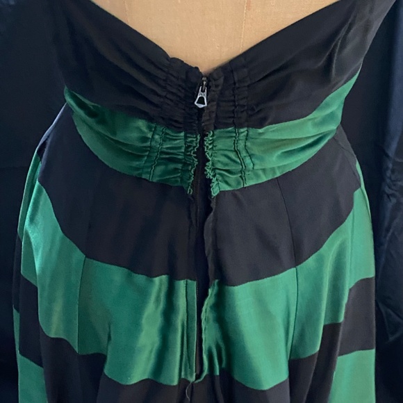 Vintage green&black - evening junior miss registered original design F.O.G.A. - Picture 8 of 16
